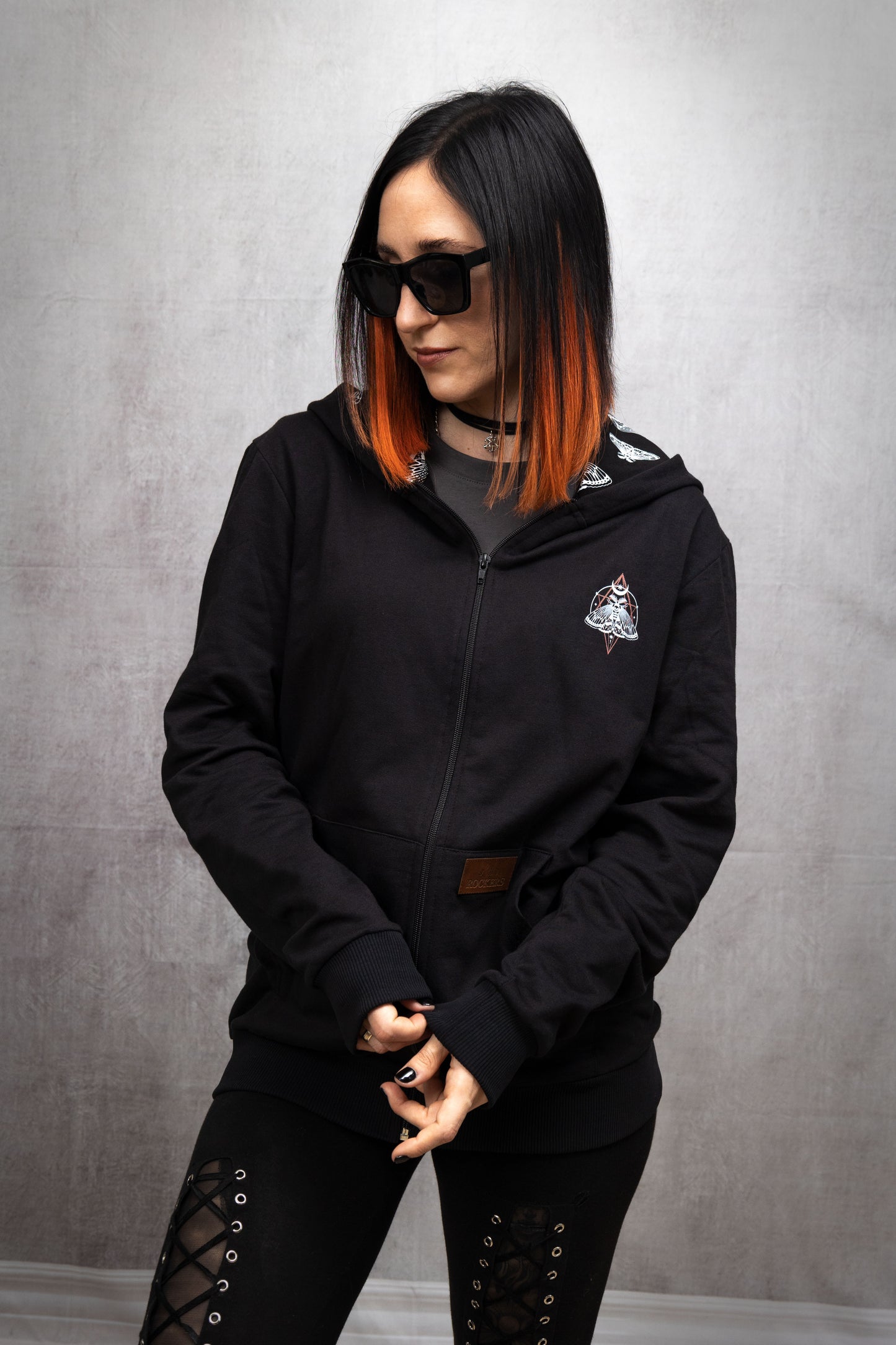 Adult Hoodie-Jacke Motte