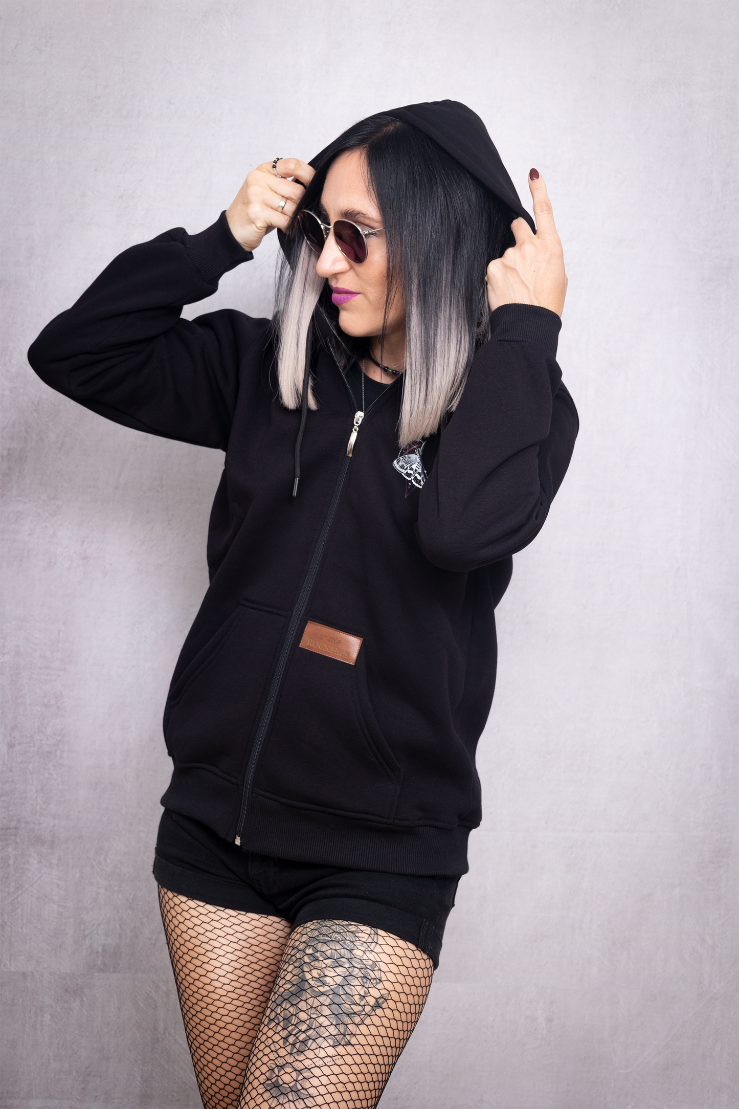 Adult Cozy Hoodie-Jacke Motte
