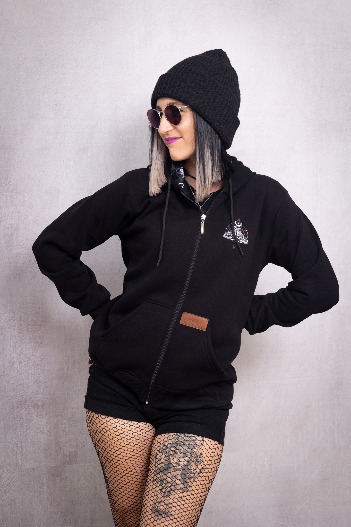 Adult Cozy Hoodie-Jacke Motte