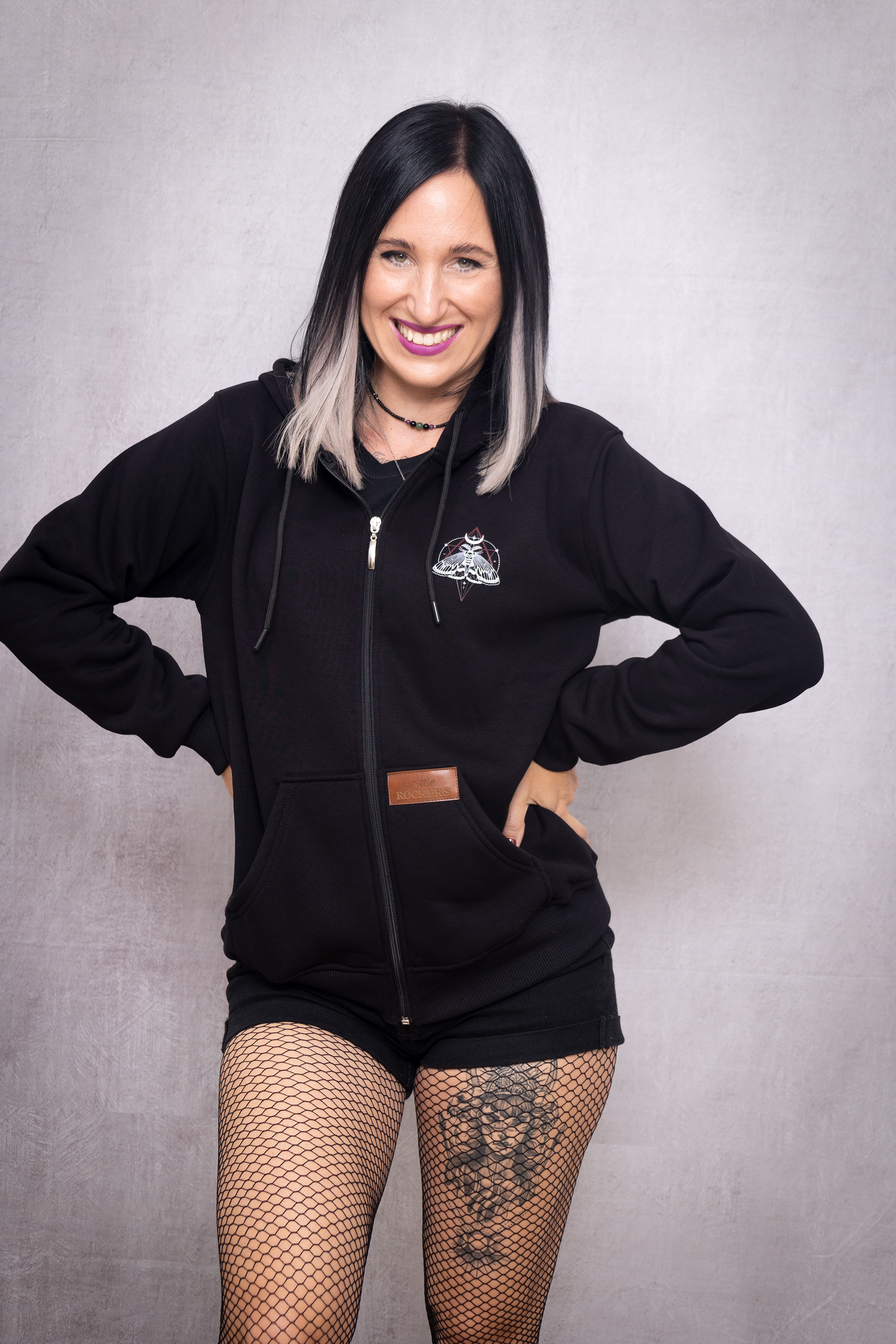 Adult Cozy Hoodie-Jacke Motte