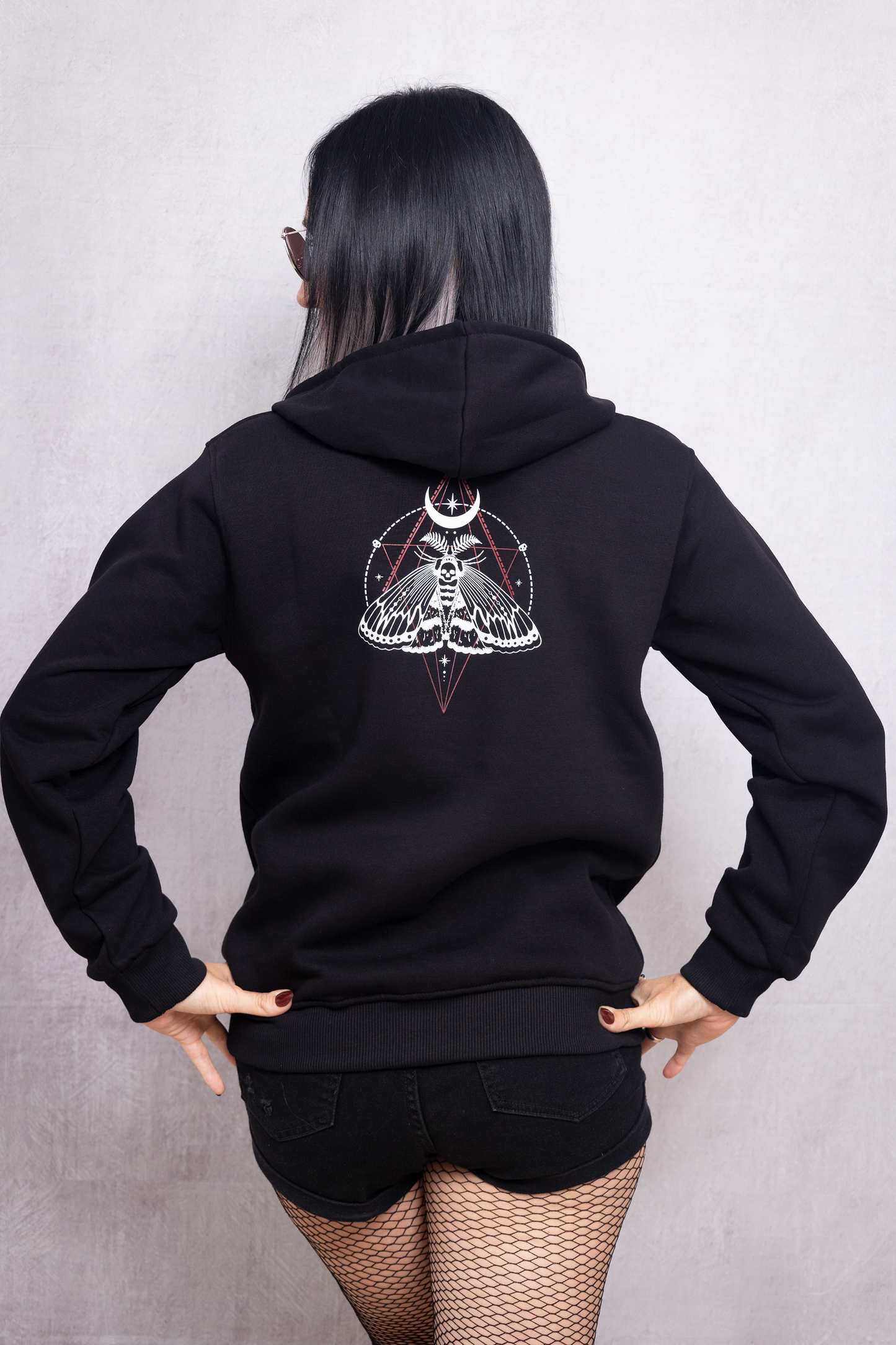 Adult Cozy Hoodie-Jacke Motte