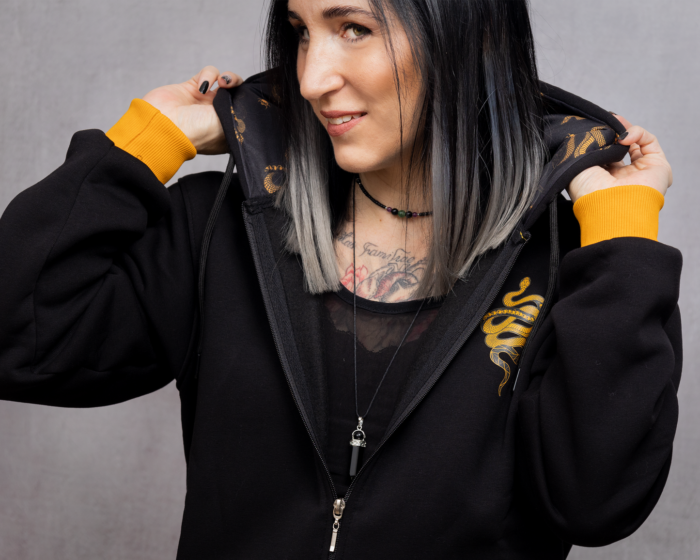 Adult Mystic Snake Hoodie-Jacke