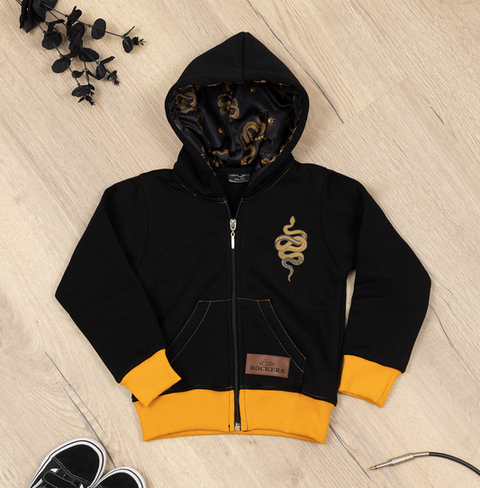 Hoodie-Jacke Snake