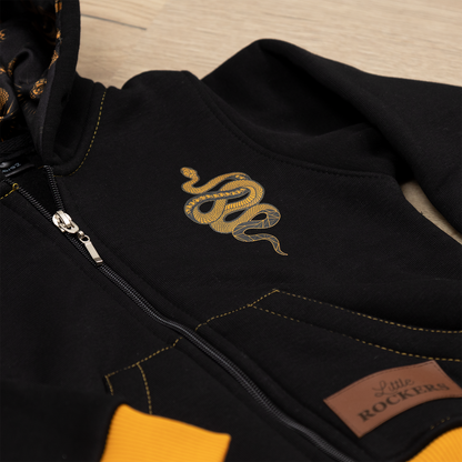 Hoodie-Jacke Snake