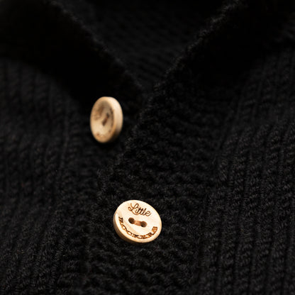 Baby Knit Hoodie-Jacke