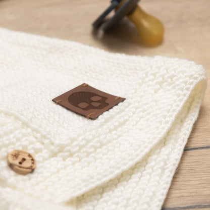 Baby Knit Hoodie-Jacke